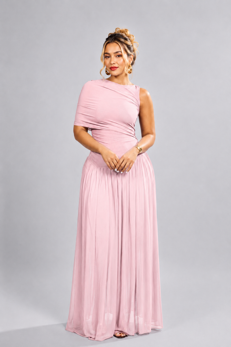Sienna Drape - Pink