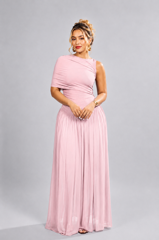 Sienna Drape - Pink